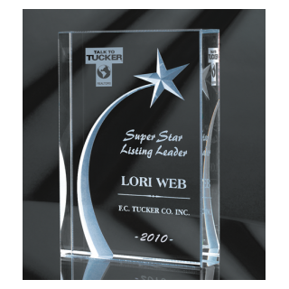3D Carved Rising Star