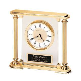 Gold Metal Clock