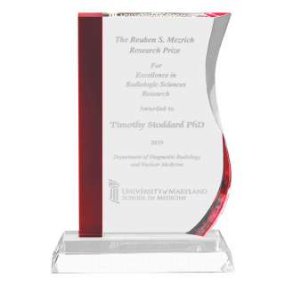 Red Wave Crystal Award