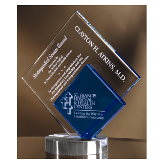 Blue & Clear Diamond Award