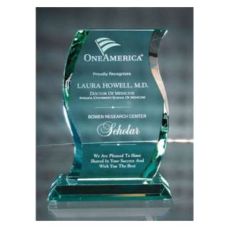 Jade Crystal Curvy Award
