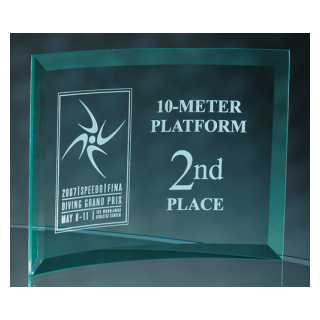 Curved Crystal Award