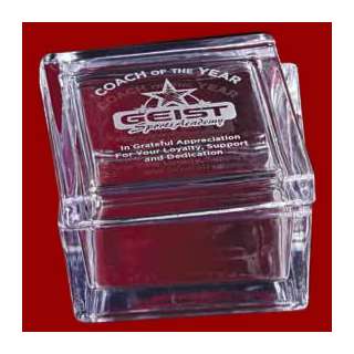Glass Gift Box with Lid