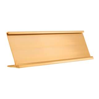 Gold Desk Frame for Name Insert