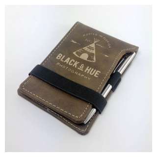 Leatherette Note Pad/Pen
