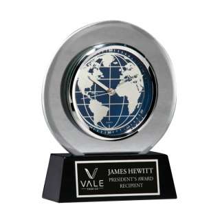 World Glass Clock
