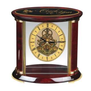 Rosewood Skeleton Clock