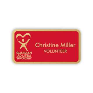 Laser Engraved Name Tag