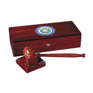 Gavel Set in Wood Box