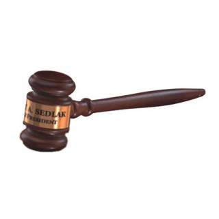 Solid Walnut Gavel
