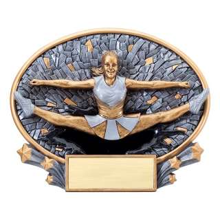 3D Blast Thru Cheer Trophy