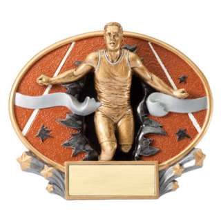 3D Blast Thru Male Track Trophy