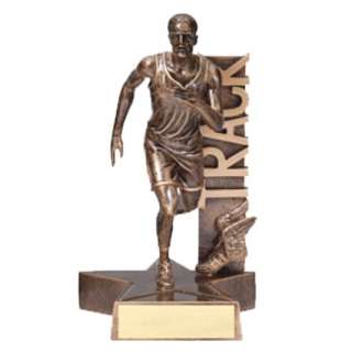 Signboard Male Track Trophy