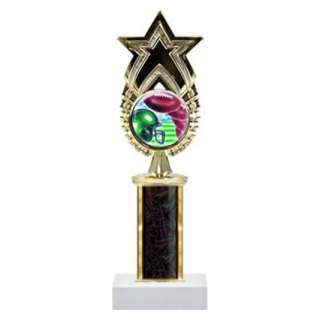 12" Football Column Trophy
