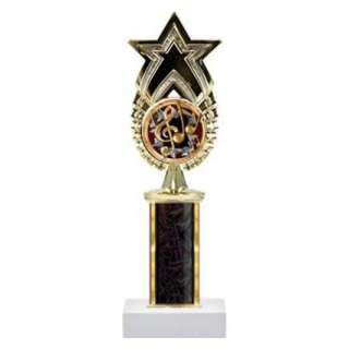 12" Music Column Trophy