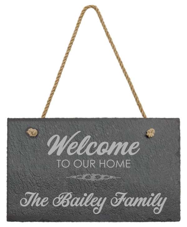 Custom Slate Plaque