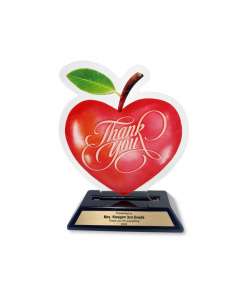 Acrylic Apple Award for Teachers