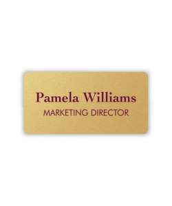 Color:  Gold/Garnet